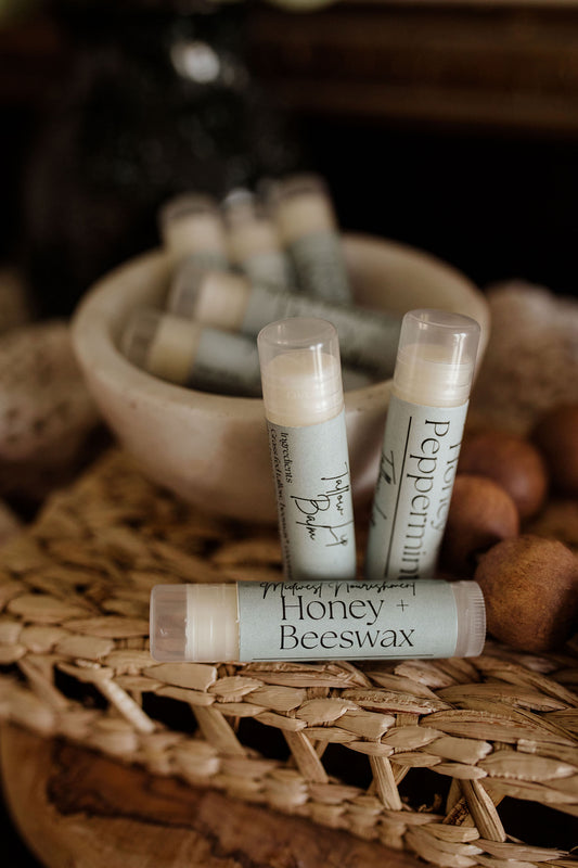 tallow lip balm